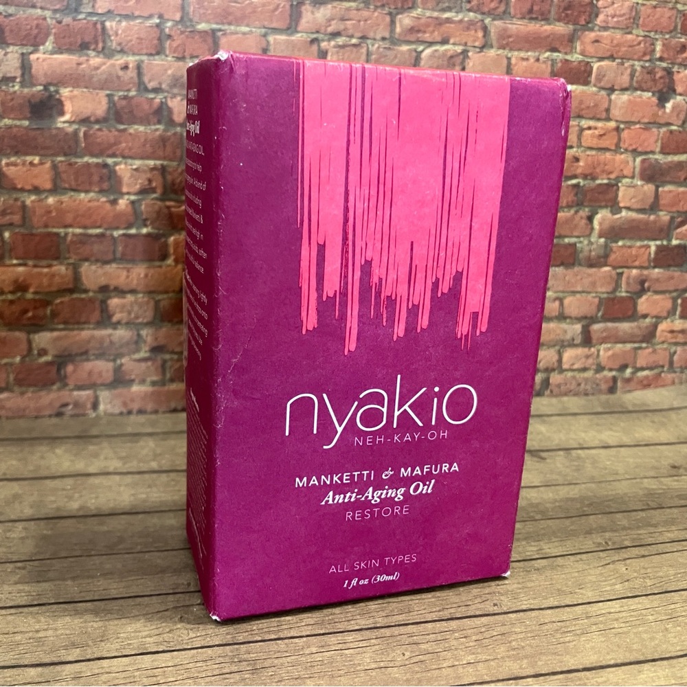 Nyakio Manketti and Mafura Anti-Aging Face Oil - 1oz - New in Box